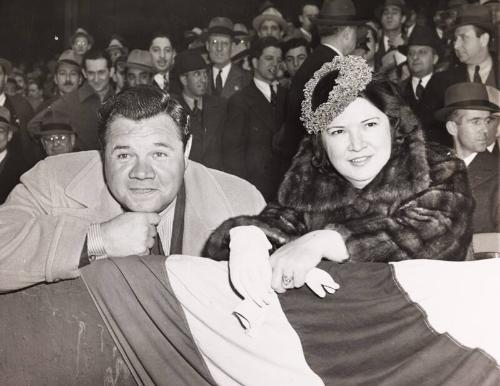 Babe and Claire Ruth photograph, 1939 April 20