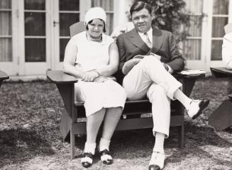Babe and Julia Ruth photograph, 1930 March