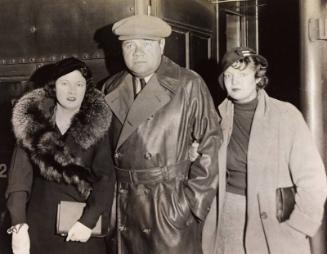 Babe, Claire, and Julia Ruth photograph, 1933 November 15