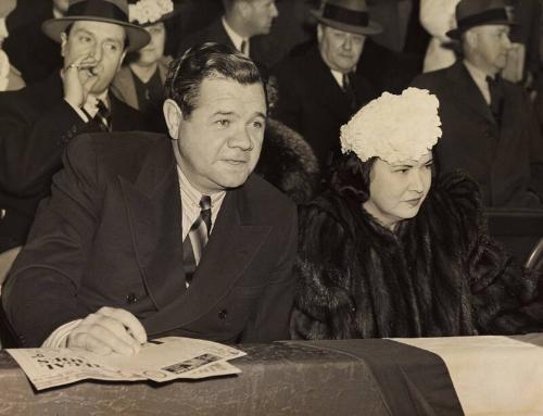 Babe and Claire Ruth photograph, undated