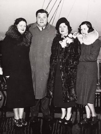 Babe Ruth and Family photograph, undated