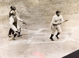 Babe Ruth Batting photograph, between 1920 and 1932