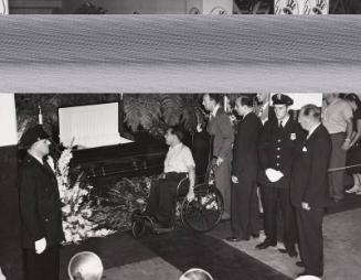 Babe Ruth Yankee Stadium Funeral photograph, 1948 August 17