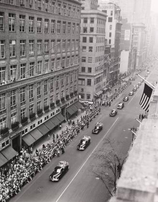 Babe Ruth's Funeral Procession photograph, 1948 August 19