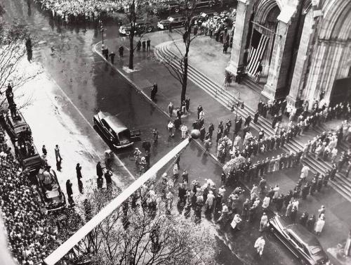 Babe Ruth's Funeral Procession photograph, 1948 August 19