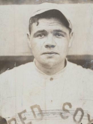 Babe Ruth Portrait original print, between 1914 and 1919