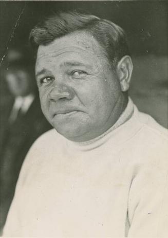 Babe Ruth Portrait photograph, 1934 March 13