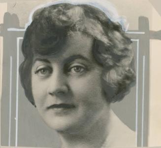 Mary Frances Speaker Portrait photograph, 1925 January