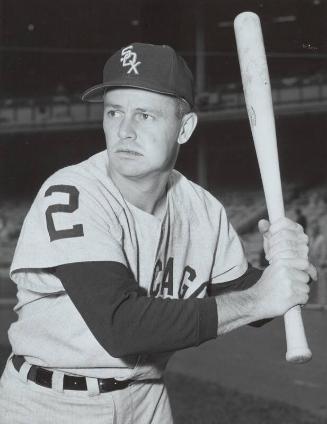 Nellie Fox Batting photograph, approximately 1959