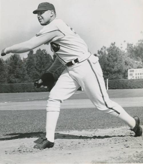 Thornton Lee Pitching photograph, 1942 March 02