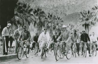 Los Angeles Angels Team Bicycling photograph, 1962