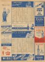 Cleveland Indians versus Philadelphia Athletics scorecard, 1948 June 05