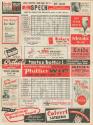 Milwaukee Braves versus Philadelphia Phillies scorecard, 1955 June 13