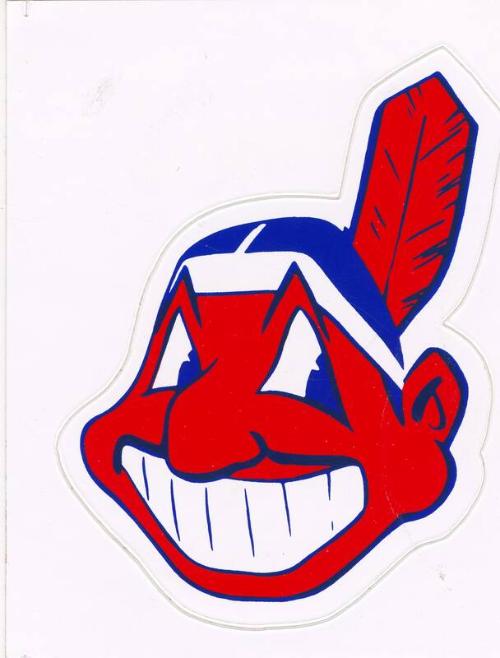 Cleveland Indians decal, undated