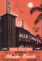 Miami Stadium Spring Training official souvenir scorebook, 1963 March 22