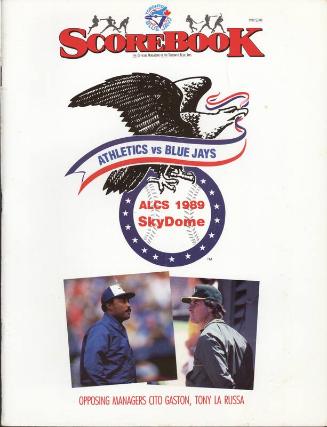 Scorebook: the Official Magazine of the Toronto Blue Jays, 1989