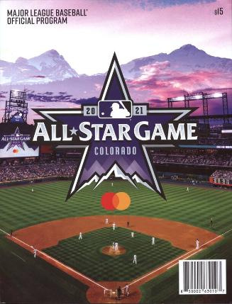 Major League Baseball All-Star Game official program, 2021