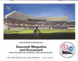 Al Lang Stadium Rededication Souvenir magazine and scorecard, 1977 March 12