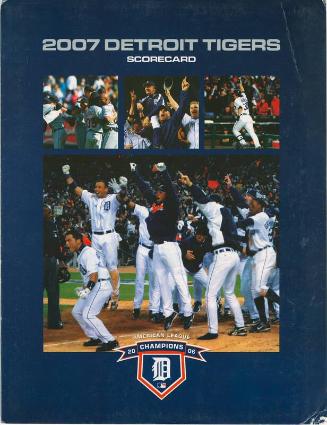 New York Mets versus Detroit Tigers scorecard, 2007 June 10