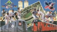 New York Mets versus New York Yankees commemorative card, 1997 June