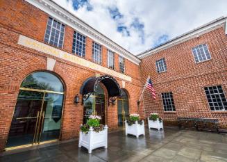 Exterior View of the National Baseball Hall of Fame and Museum photograph, 2017 May 27