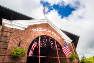 Exterior View of Doubleday Field photograph, 2017 May 26