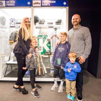 Cody Ross and Family photograph, 2017 May 26