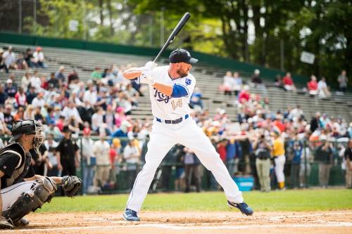 John Buck Batting photograph, 2017 May 27