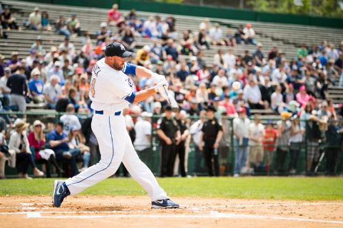 John Buck Batting photograph, 2017 May 27