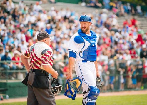 John Buck on the Field photograph, 2017 May 27