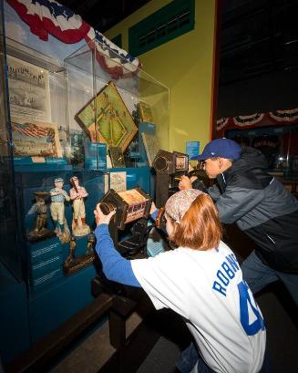 Young Fans at the National Baseball Hall of Fame and Museum photograph, 2017 May 26
