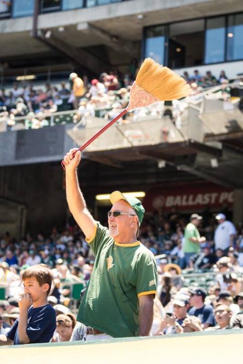 Oakland Athletics Fan photograph, 2017 June 18