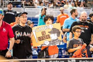 Miami Marlins Fans photograph, 2017 April 30