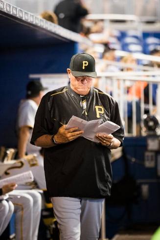 Clint Hurdle in the Dugout photograph, 2017 April 30