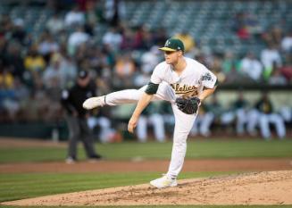 Sonny Gray Pitching photograph, 2017 May 18