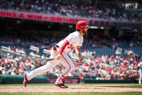 Bryce Harper Batting photograph, 2017 June 10