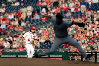 Anthony Rendon on First Base photograph, 2017 June 11