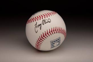 Tony Oliva Autographed ball, 2022 March 03