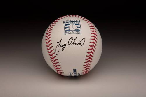 Tony Oliva Autographed ball, 2022 March 03