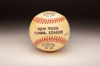 Worth Official League ball, between 1950 and 1959