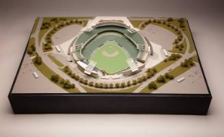 Robert F. Kennedy Memorial Stadium architect's model, undated