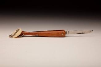 Baseball Motif penknife, undated