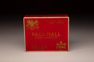 Pall Mall cigarette box, 1910