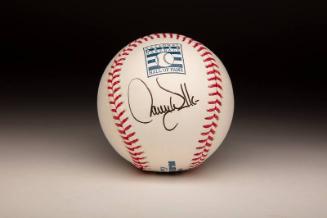 Larry Walker Autographed ball, 2020 February 25