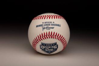 Minor League Baseball Opening Game ball, 2020