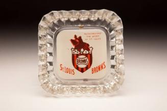 St. Louis Browns ashtray, 1936-1951