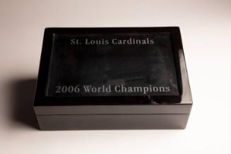 St. Louis Cardinals World Series ring box, 2006