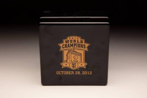San Francisco Giants World Series ring box, 2012