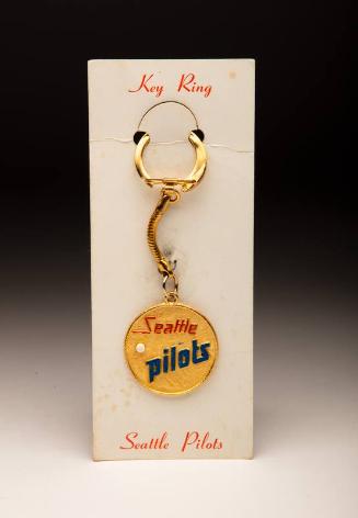 Seattle Pilots keychain, 1969