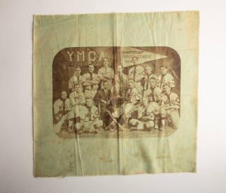 Baseball Team Photograph screen print, 1914